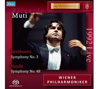 ウィーンフィル ライヴ・エディション 21 ムーティ (Beethoven : Symphony No.3 | Haydn : Symphony No.48 / Riccardo Muti, Wiener Philharmoniker (1992 Live)) [SACDシングルレイヤー]