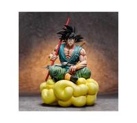 (21 cm Goku) 15,5 cm Figura de Dragon Ball Son Goku Figuras de anime Sit Kakarotto Figura Estatua de