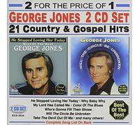 21 Country and Gospel Hits (CD) George Jones (Importación USA)
