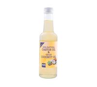 Aceite Combinado de Aceite de Castor 100% natural y Aceite de Coco Virgen 250 ml