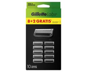 ¡21% DTO! Gillette Labs Pack Ahorro 8+2 Recambios De Máquina