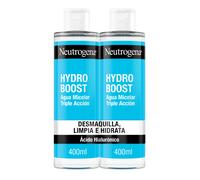 ¡21% DTO! Hydro Boost Agua Micelar Desmaquillante Facial con Ácido Hialurónico 800 ml