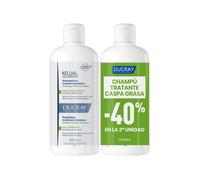 ¡21% DTO! Kelual Squanorm Champú Tratamiento Regulador Caspa Grasa 400 ml