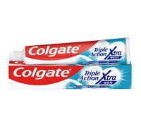 ¡34% DTO! Pasta de dientes Triple Acción Extra White Anticaries y Dientes Blancos 75 ml