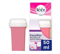 ¡21% DTO! Recambio Roll-On Eléctrico EasyWax Todo Tipo de Pieles 50 ml
