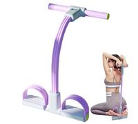 21 Fitness Resistencia Bandas - 6 Tubos Pedal Tobillos, Pedales Resistencia Banda, Abdominales Pedal Resistencias Banda con Pantalla LED Contador, Yoga Pedales Elásticas Bandas Fitness Equipo