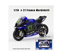(21 Franco Morbidelli) Maisto 1:18 NUEVO 2021 Ducati Lenovo Team #43 #63 Die Moto GP Racing casting