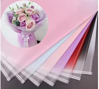 21 hojas/7 colores de papel de regalo de flores impermeables, suministros de ramo de floristería, manualidades, embalaje de regalo o embalaje de caja de regalo, 22.8 x 22.8 pulgadas (papel Milán