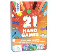 21 Juegos de Mano - Garantizado sin ningún Tipo de Lujo, Campanas ni lujurios!: Juegos de Manos Completamente nuevos y geniales para niños, Adolescentes y Adultos. En Caja de Metal compacta, Ideal