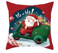 (21) Merry Christmas Pillowcase Throw Pillow for Case Home Decoration Xmas New Year Cushion Cover Farmhouse for Couch Sofa Bedroom Living Room Decor