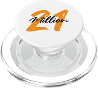 21 Million Bitcoin Blockchain Satoshi Bitcoin PopSockets PopGrip para MagSafe