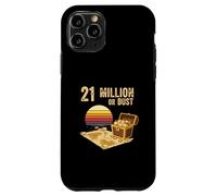 21 Millones o Busto sats Bitcoins HODL Crypto maxis Bitcoin Carcasa para iPhone 11 Pro