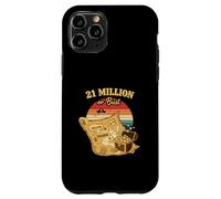 21 Millones o Busto sats Bitcoins HODL Crypto maxis Bitcoin Carcasa para iPhone 11 Pro