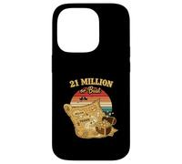 21 Millones o Busto sats Bitcoins HODL Crypto maxis Bitcoin Carcasa para iPhone 14 Pro