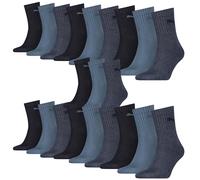 21 Par Puma Calcetines Short Crew de Deporte Tenis Talla 35-49 Unisex