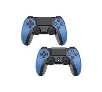 21 pieces wireless Bluetooth gamepad for PS4 game controller, joystick for PS4 game host computer, blue alarm clock