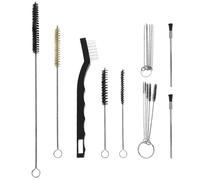 21 Piezas De Cepillo De Limpieza De Pistola De Aerosol Y 1 Mini Cepillo De Alambre, Cepillo Sin Cepillo con Pistola De Pulverización, Extracción De Óxido, Herramienta De Limpieza con Aerógrafo.