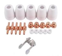 21 piezas de consumibles de antorcha de corte de plasma boquillas para PT-31 CUT40 LG-40 WSD-LG40 piezas de repuesto de cortador de plasma