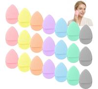 21 Piezas Esponjas Faciales Comprimidas,Esponjas Desmaquillantes Facial de Celulosa Suave para Limpiar,Exfoliar y Desmaquilla,reutilizables 100% natural Facial Limpieza