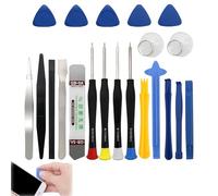 21 Piezas Juego de Herramientas de Apertura para Reparación de Teléfonos Móviles, Incluye Palancas, Espátulas, Destornilladores y Más, Ideal para Reparación de Smartphones, Tabletas y Electrónica