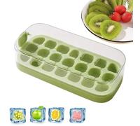 21 piezas Tray Set | Easy Press Molds with Storage Box for Freezer | Trays Perfect for Cocktails, Drinks, and Creatives Ice Shapes