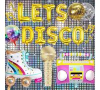 21 Pz DiscoGlobos Juego, 22 Pulgadas Globos de Lámina Plateada Disco, GlobosDisco, Bola Discoteca Globo, Con Mantel Láser, Discoteca Para Retro Party Boda Cumpleaños Carnaval, Años 70 80 90