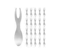 21 Stainless Steel Corn Holders for BBQ Sweetcorn Holders Home Cooking Fork