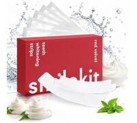 21 Tira Blanqueadora Diente,Blanqueador Dental con Sabor a pastel,Suave Whitening Teeth Strips,Kit blanqueamiento dental Para Elimina Manchas de Café/Vino/Tabaco,Limpia la Boca-Rojo