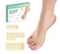 21 unidades blister de yeso para pies - Welnove Invisible Hydrocoloid Gel Blister - Blister Cushion Pad for Heel Foot Toe and Guard Skin