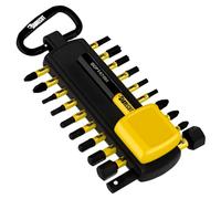 21 x SabreCut MRSCB01 Portapuntas de impacto magnético de 78mm con puntas de 20 x 32mm PH1 PH2 PZ1 PZ2 T10 T15 T20 T25 T30 Hex HX H2 H2.5 H3 H4 H5 H6 H8 H10 Adaptador de accionamiento cuadrado SL4