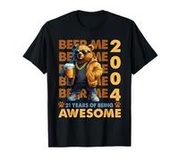 21 Year Old Bear Vintage 2005 Limited Edition 21st Birthday Camiseta