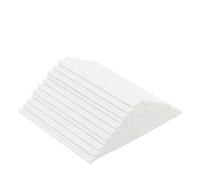210 palitos de papel Lollipop, palitos para decoración de tartas, palos para cake pops, 10 cm x 3,5 mm, palitos de papel de chocolate, para postres, magdalenas, galletas, malvaviscos (blanco)