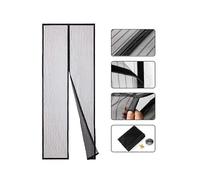 210 x 100cm Mosquito Net for Doors, Advanced Magnetic Anti-Insect Curtain for Balcony Door, Cellar Door, Terrace Door, Easy to Glue Mounting, Complet