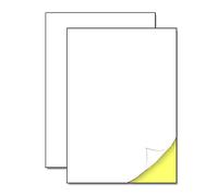210 x 297 mm, 150 hojas, A4 Etiqueta Adhesiva Blanca Pegatina - 1 etiqueta por hoja