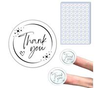 2100 Piezas, 25mm, Pegatinas Gracias Thank You Stickers Etiquetas Adhesivas