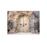 210Cmx150Cm Fondo de Navidad Tela Puerta de Navidad DecoracióN de Fiesta Estudio FotográFico NiñOs FotografíA Telones de Fondo,A