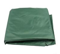 210D - Cubierta de tanque IBC para contenedor de agua de 1000 L, protección de lámina aislante con recortes para grifo y palé, protector de almacenamiento al aire libre resistente a los rayos UV, gris