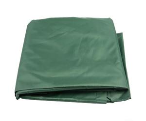 210D - Cubierta de tanque IBC para contenedor de agua de 1000 L, protección de lámina aislante con recortes para grifo y palé, protector de almacenamiento al aire libre resistente a los rayos UV, gris