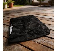 210d Oxford - Funda impermeable para televisión al aire libre, con bolsillo para control remoto, para monitores de pantalla plana de 22 a 75 pulgadas, protección resistente a la intemperie (22-24