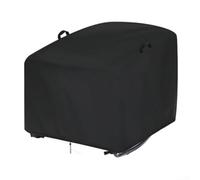 210D Oxford - Funda para silla mecedora de huevos para exteriores con banda elástica, impermeable, resistente a los rayos UV, ajuste cómodo para patio, jardín y sillas de ratán (46 x 38 x 19 pulgadas