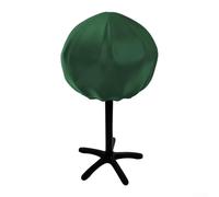 210d Oxford ronda eléctrica parrilla cubierta 50cm base 46cm altura impermeable impermeable protección para barbacoa al aire libre negro (verde)