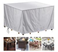 210x150x70cm/LxWxH Fundas para Muebles de Jardín, Fundas Muebles Exterior Impermeable, Tela Oxford 420D, Resistente Al Viento, Resistente a Los Rayos UV, para Sofa de Jardin, al Aire Libre, Patio