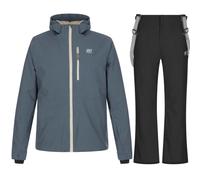 2117 of Sweden Conjunto de chaqueta y pantalón de esquí Kabo, Hombre, Azul oscuro/Negro