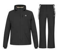 2117 of Sweden Conjunto de chaqueta y pantalón de esquí Kabo, Hombre, Negro