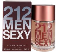 212 Sexy Aftershave De Hombres Carolina Herrera Loción 3.4 oz Nuevo
