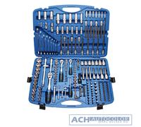 213 Parte Juego de Llave Tubular Caja Carracas Matraca (1/4 )( 3/8 )( 1/2) - BGS