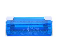 215 Caja de Distribución de Terminales Circuitos de Tierra Bloques de Terminales Carril DIN 2 Niveles Monofásico con Cubierta Transparente