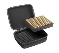 216 Disparos Caja Municion, Portátil 9mm Caja Almacenamiento Cartuchos Doble Capa para Actividades al Aire Libre