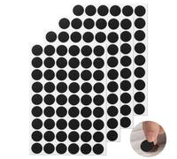 216 Piezas/4 Hojas Pegatinas para Cubrir Orificios de Tornillos, Tapas Autoadhesivas para Agujeros de Tornillos, Ø21mm Impermeables Tapas de Tornillos para Agujeros Muebles de Madera