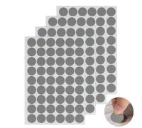 216 Piezas/4 Hojas Pegatinas para Cubrir Orificios de Tornillos, Tapas Autoadhesivas para Agujeros de Tornillos, Ø21mm Impermeables Tapas de Tornillos para Agujeros Muebles de Madera